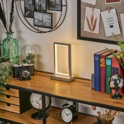 Arufe Lampe à poser LED Argenté, 1 lumière