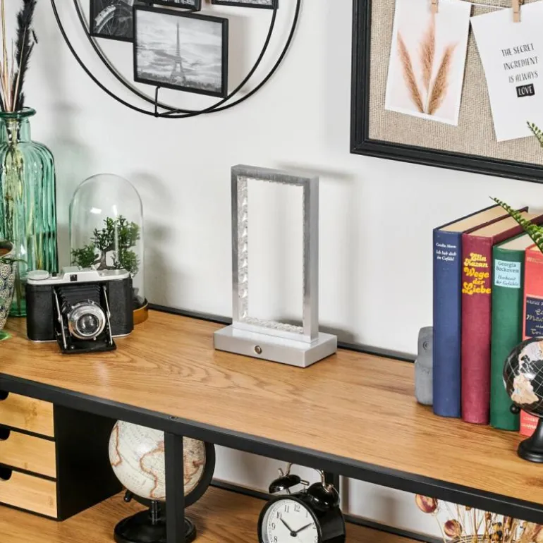 Arufe Lampe à poser LED Argenté, 1 lumière