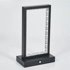Arufe Lampe à poser LED Noir, 1 lumière