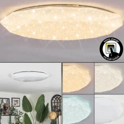Arzel Plafonnier LED Blanc, 1 lumière