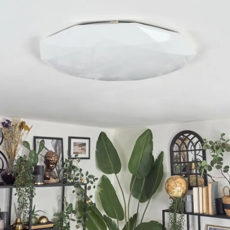 Arzel Plafonnier LED Blanc, 1 lumière