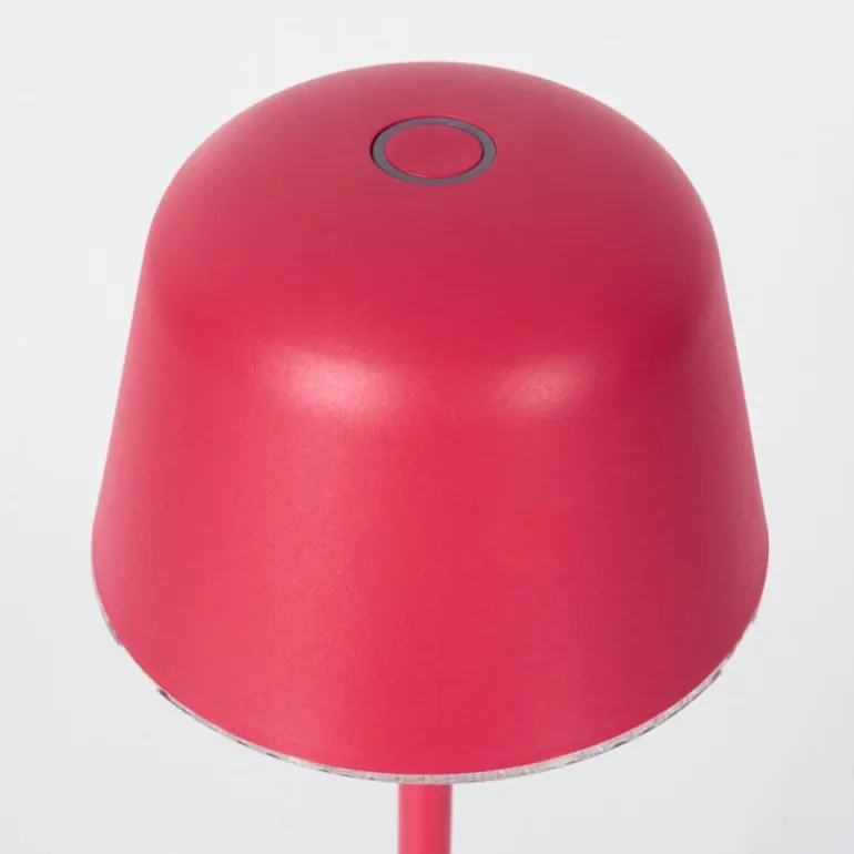 Asen Lampe de table d'extérieur, Lampe à poser LED Rose, 1 lumière