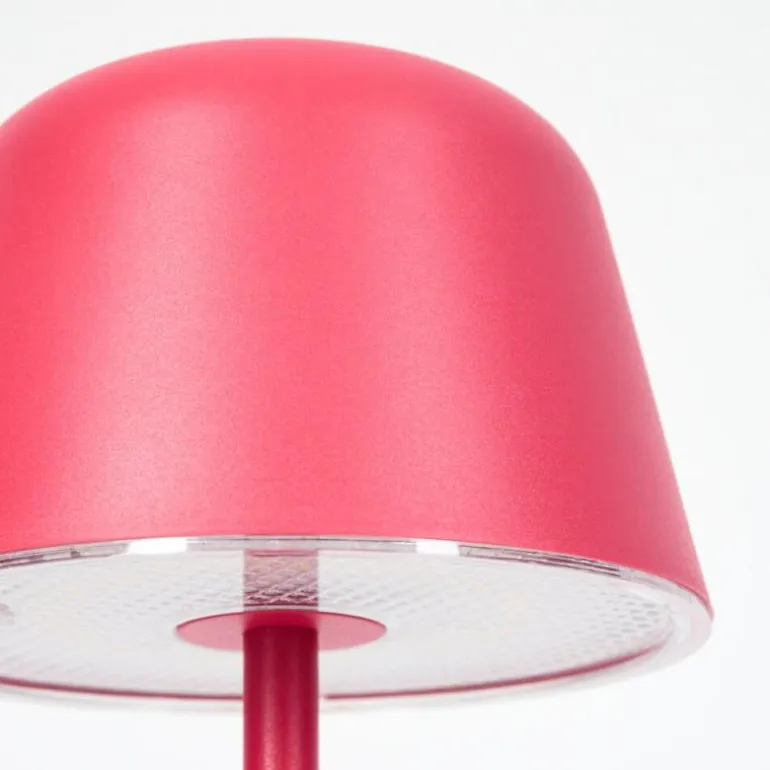 Asen Lampe de table d'extérieur, Lampe à poser LED Rose, 1 lumière