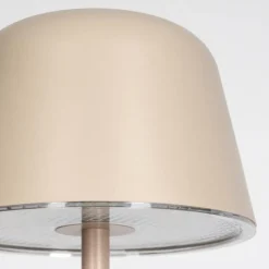 Asen Lampe de table d'extérieur, Lampe à poser LED Beige, 1 lumière
