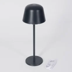 Asen Lampe de table d'extérieur, Lampe à poser LED Noir, 1 lumière