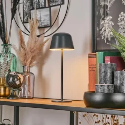 Asen Lampe de table d'extérieur, Lampe à poser LED Noir, 1 lumière