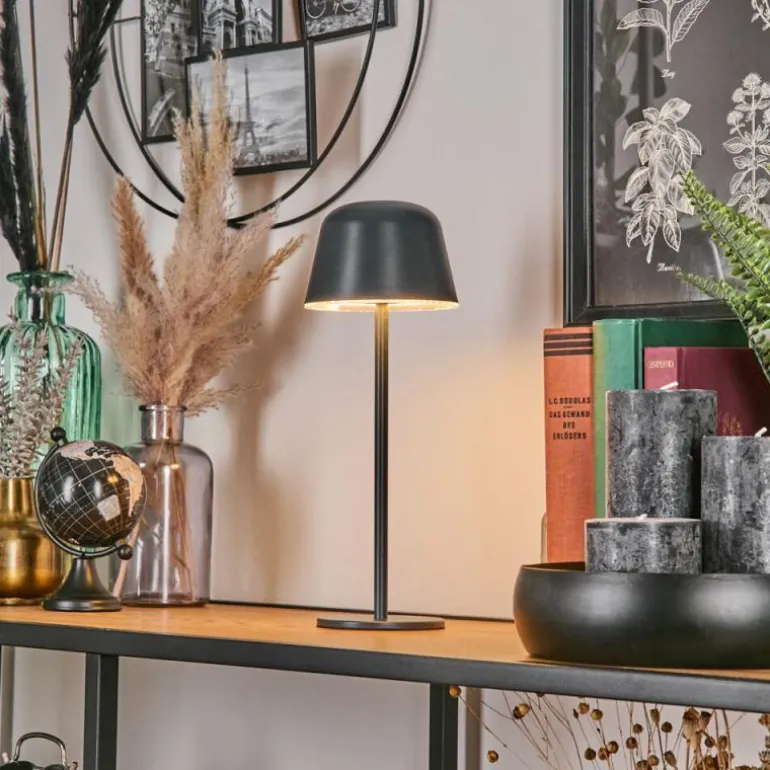 Asen Lampe de table d'extérieur, Lampe à poser LED Noir, 1 lumière