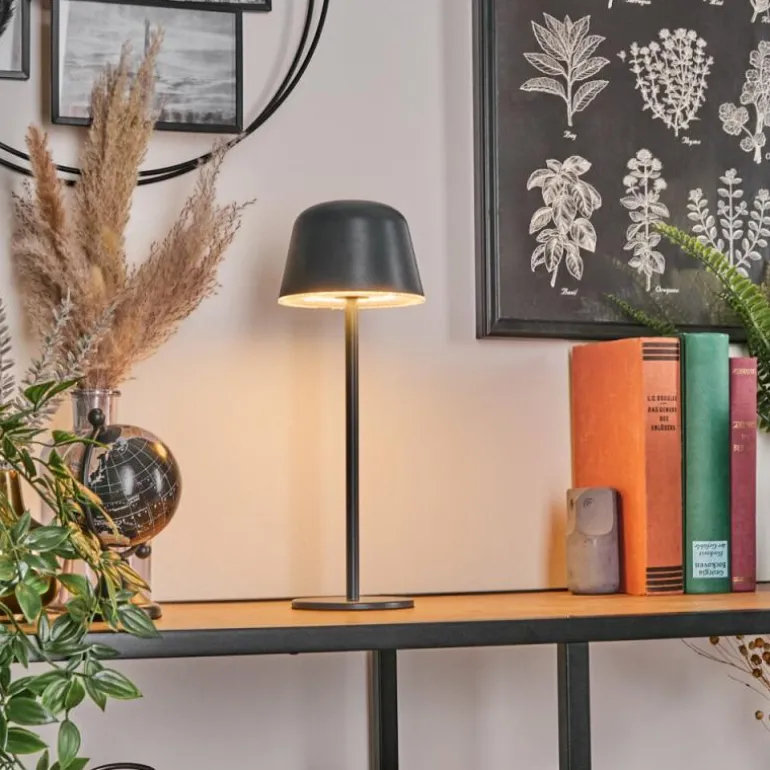 Asen Lampe de table d'extérieur, Lampe à poser LED Noir, 1 lumière