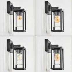 Avete Lampe murale d´extérieur Noir, 1 lumière