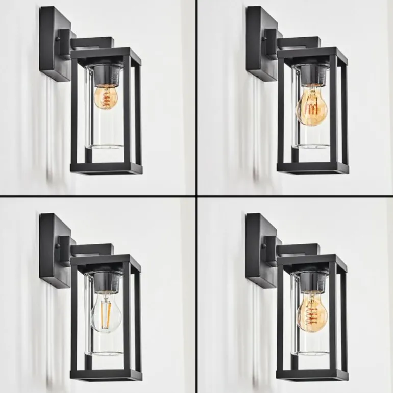 Avete Lampe murale d´extérieur Noir, 1 lumière