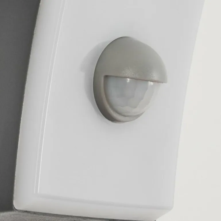 Azia Lampe murale d´extérieur LED Anthracite, 1 lumière, Détecteur de mouvement