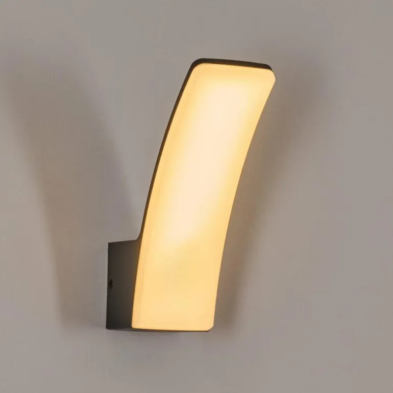 Azia Lampe murale d´extérieur LED Anthracite, 1 lumière