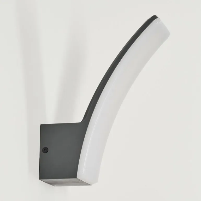 Azia Lampe murale d´extérieur LED Anthracite, 1 lumière