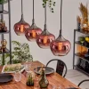 Azurara Suspension, Boule lumineuse, Suspension Noir, 4 lumières