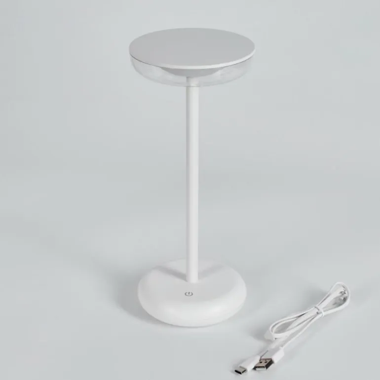 Baigorrita Lampe à poser LED Blanc, 1 lumière
