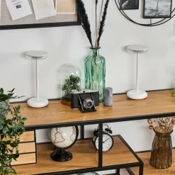 Baigorrita Lampe de table d'extérieur, Lampe à poser LED Blanc, 1 lumière