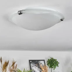 Balan Plafonnier Blanc, 1 lumière