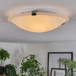 Balan Plafonnier Blanc, 1 lumière