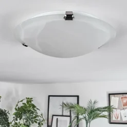 Balan Plafonnier Blanc, 1 lumière