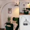Baloca Lampadaire Chrome, Noir, 1 lumière