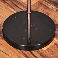 Baloca Lampadaire Cuivre, Noir, 1 lumière