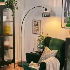 Baloca Lampadaire Noir, 1 lumière