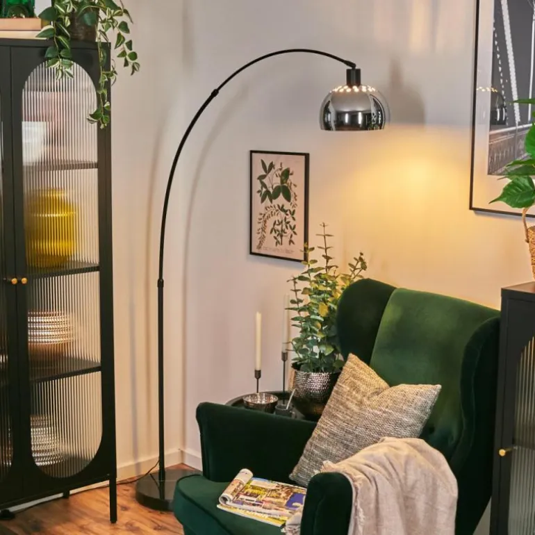 Baloca Lampadaire Noir, 1 lumière