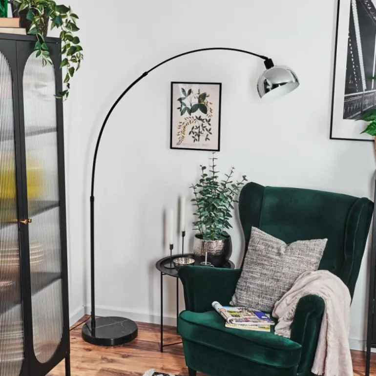 Baloca Lampadaire Noir, 1 lumière