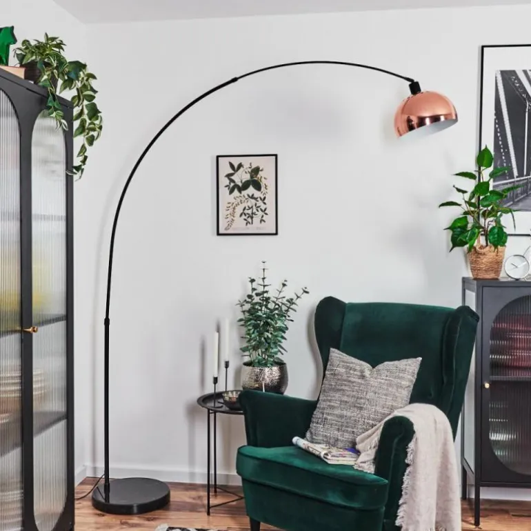 Baloca Lampadaire Noir, 1 lumière