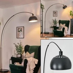 Baloca Lampadaire Noir, 1 lumière