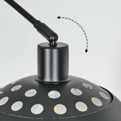 Baloca Lampadaire Noir, 1 lumière