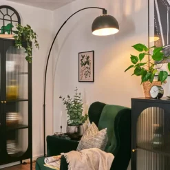 Baloca Lampadaire Noir, 1 lumière