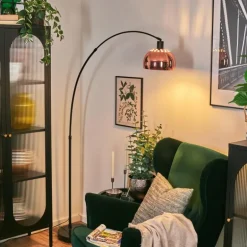 Baloca Lampadaire Noir, 1 lumière
