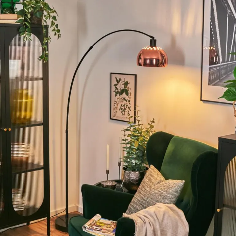 Baloca Lampadaire Noir, 1 lumière