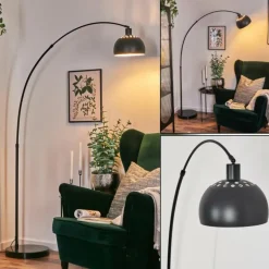 Baloca Lampadaire Noir, 1 lumière