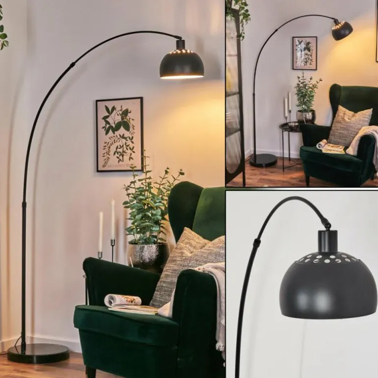 Baloca Lampadaire Noir, 1 lumière