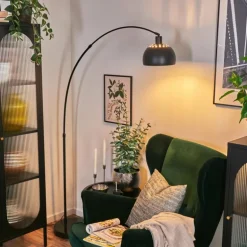 Baloca Lampadaire Noir, 1 lumière