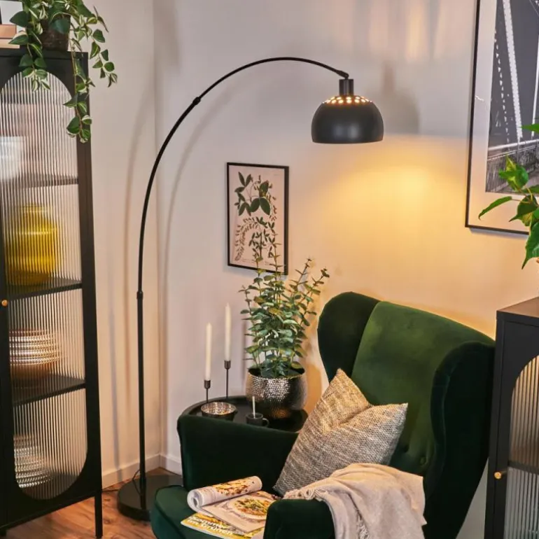 Baloca Lampadaire Noir, 1 lumière