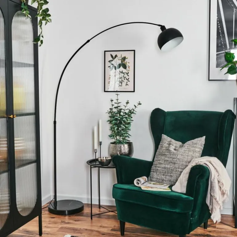 Baloca Lampadaire Noir, 1 lumière