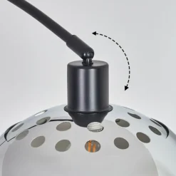 Baloca Lampadaire Noir, 1 lumière