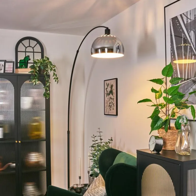 Baloca Lampadaire Noir, 1 lumière