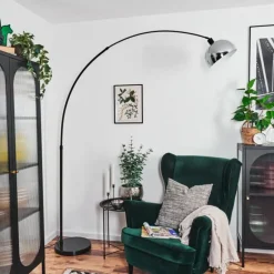 Baloca Lampadaire Noir, 1 lumière