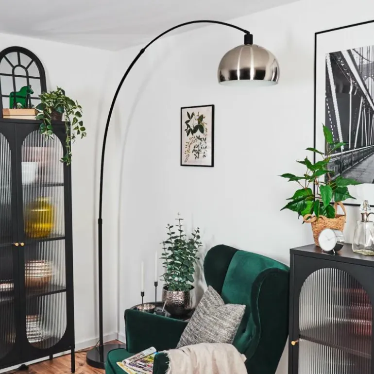 Baloca Lampadaire Noir, 1 lumière