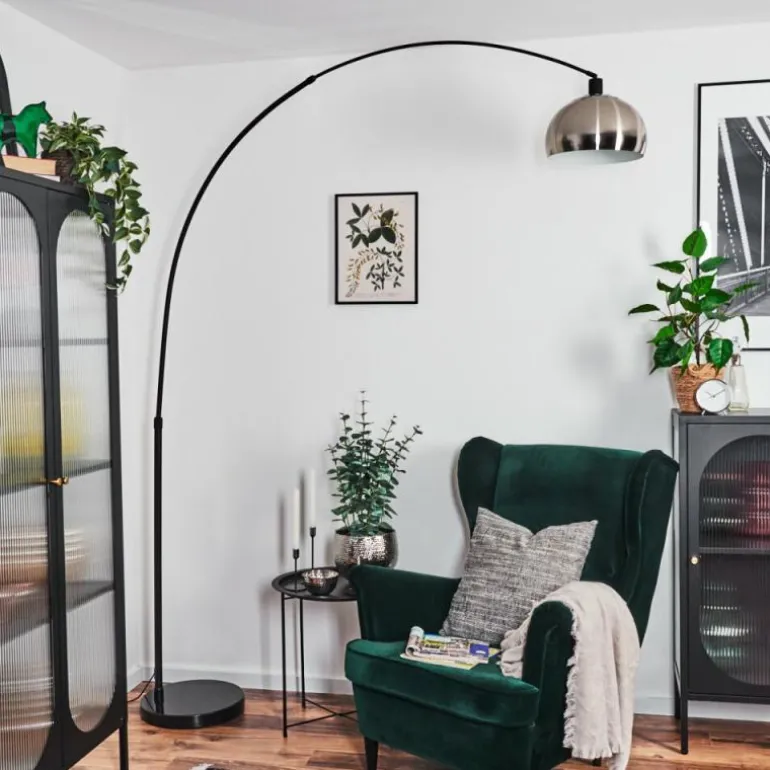 Baloca Lampadaire Noir, 1 lumière