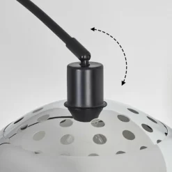 Baloca Lampadaire Noir, 1 lumière