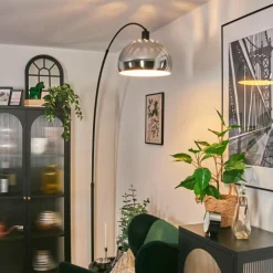 Baloca Lampadaire Noir, 1 lumière