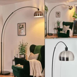 Baloca Lampadaire Noir, 1 lumière