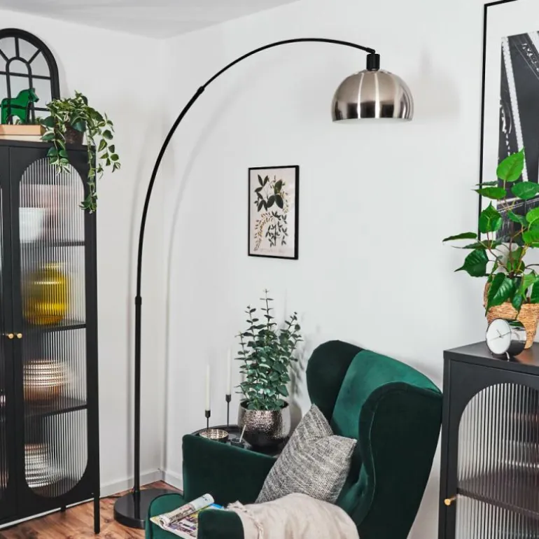 Baloca Lampadaire Noir, 1 lumière
