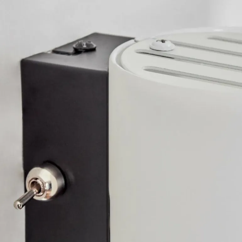 Bamako Luminaire Up & Down, Applique murale LED Noir, 1 lumière