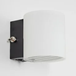 Bamako Luminaire Up & Down, Applique murale LED Noir, 1 lumière